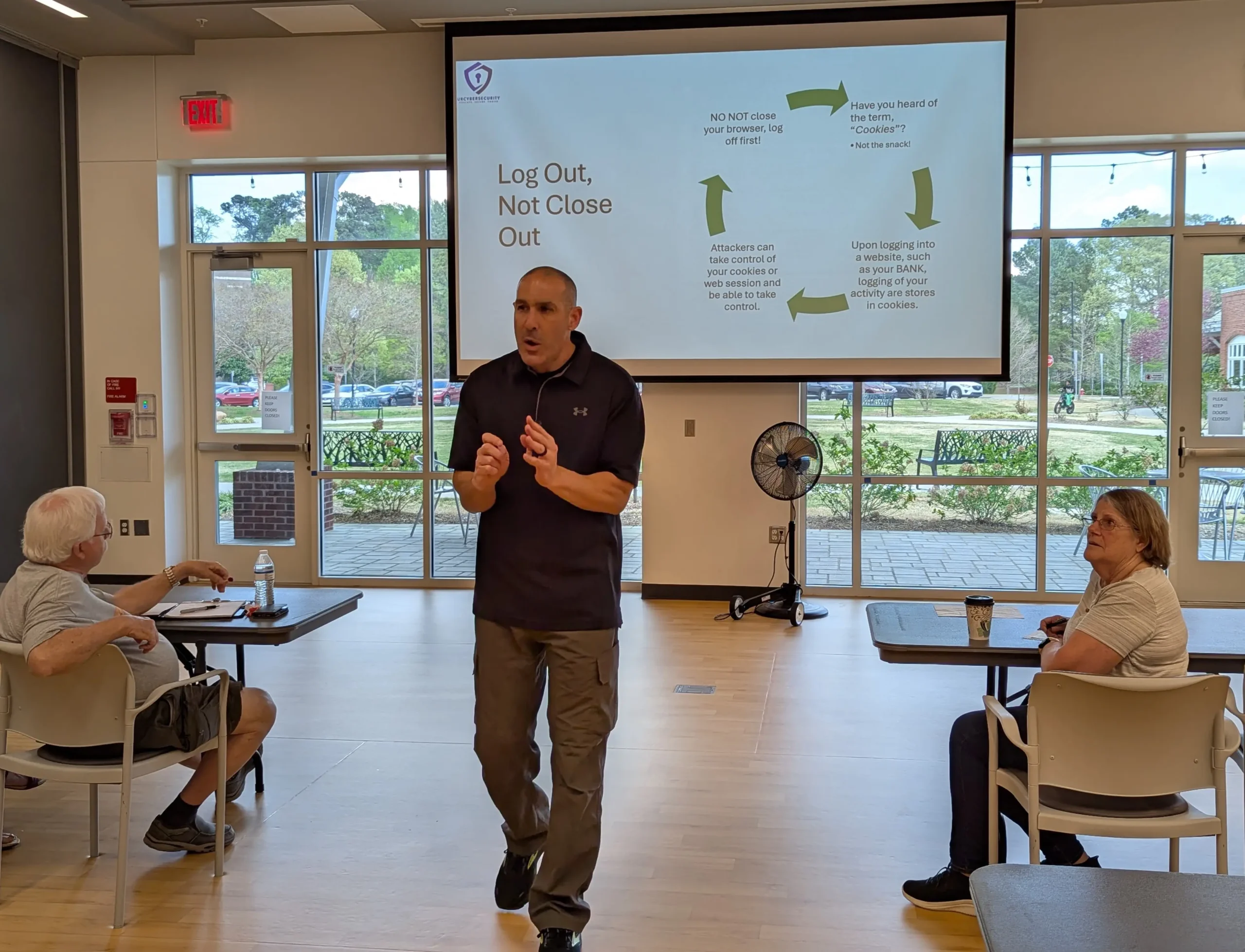 Cybersecurity training presentation